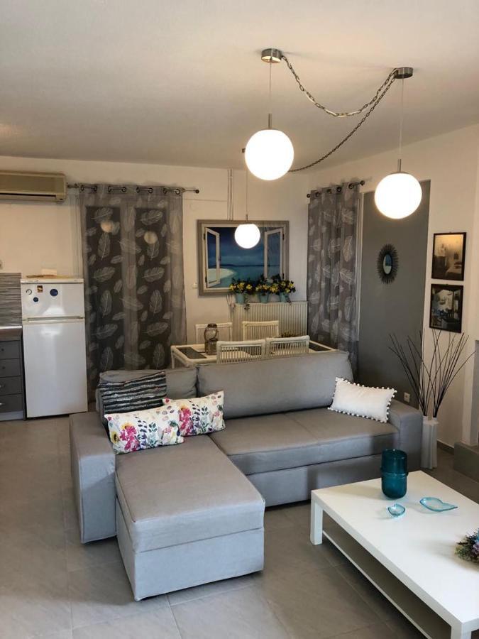 Sofia'S Pearl Beachfront Maisonette Nea Kallikrateia Luaran gambar