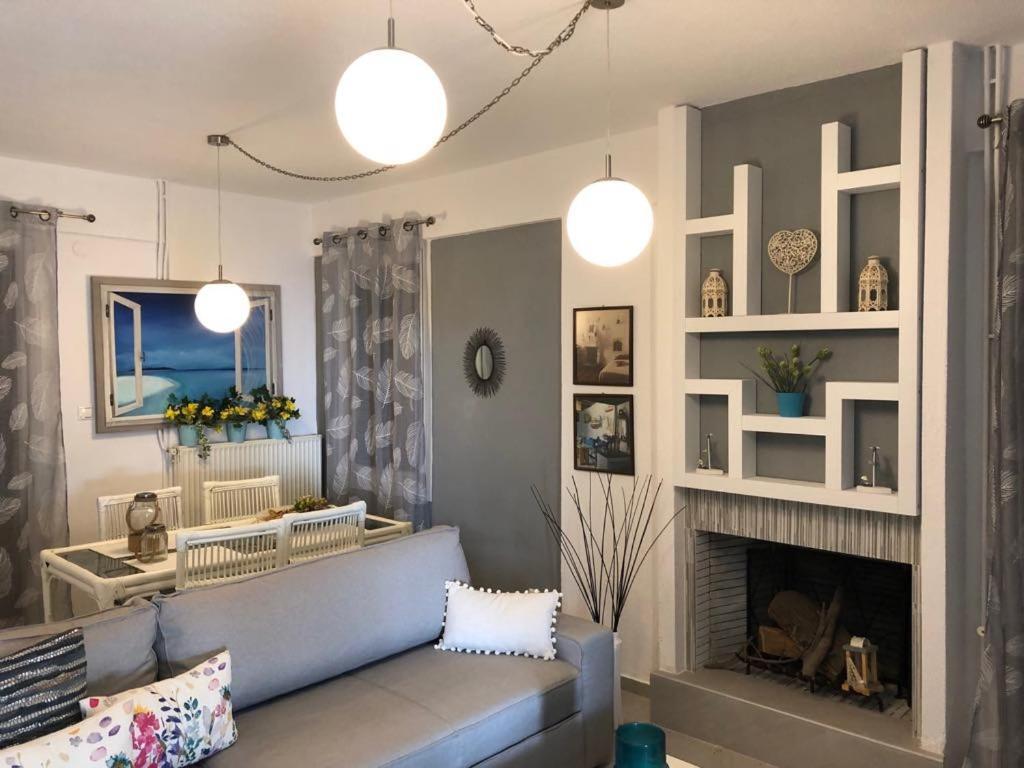 Sofia'S Pearl Beachfront Maisonette Nea Kallikrateia Luaran gambar